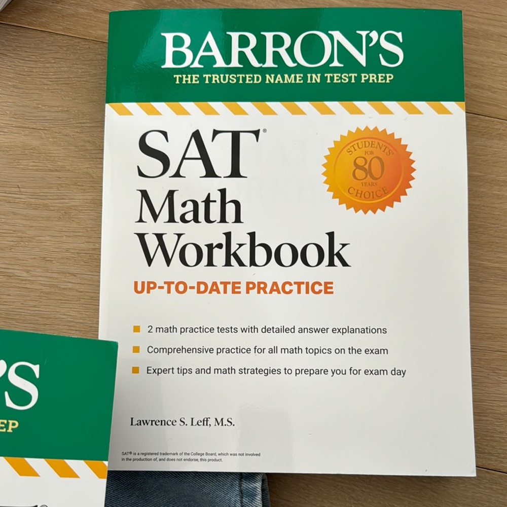SAT Study Guide and Math Prep Books - Picture 6 of 6